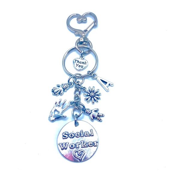 Social Worker Keychain Bag Charm - Picture 3 of 6